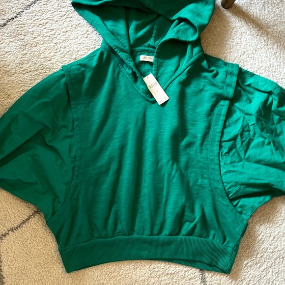 Anthropologie Pilcro Fabric Mix Hoodie - Picture 9 of 12